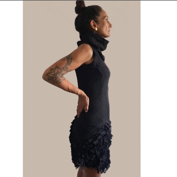 NWOT DUSTY PINK MISS BE Festival Cotton Boho Tribal Mini Dress XXS - Picture 7 of 8